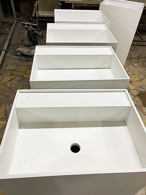 corian bathroom freestanding washbasin manufacturer in turkey 